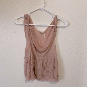 Max Studio Sleeveless Silk Blouse